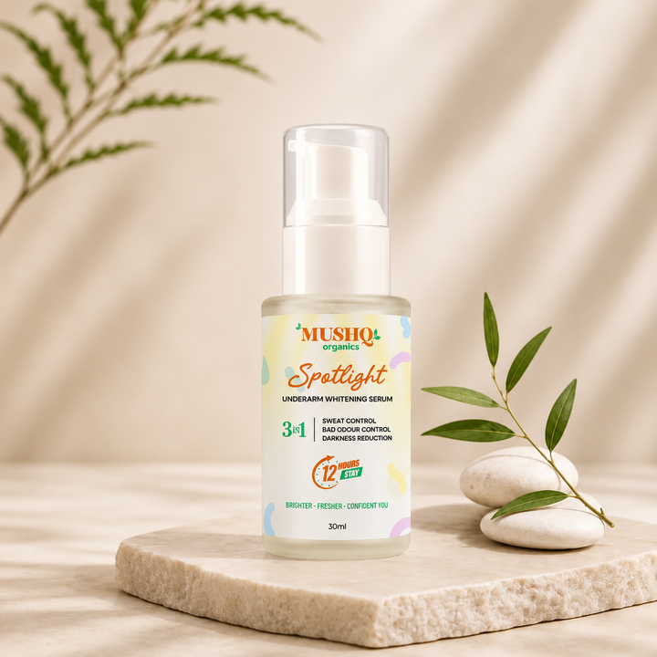 MUSHQ Organics Spotlight Serum – Sweat, Odour & Darkness Control