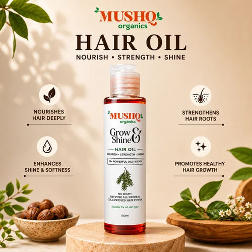 Grow & Shine Hair Oil – Nourish, Strength & Shine
