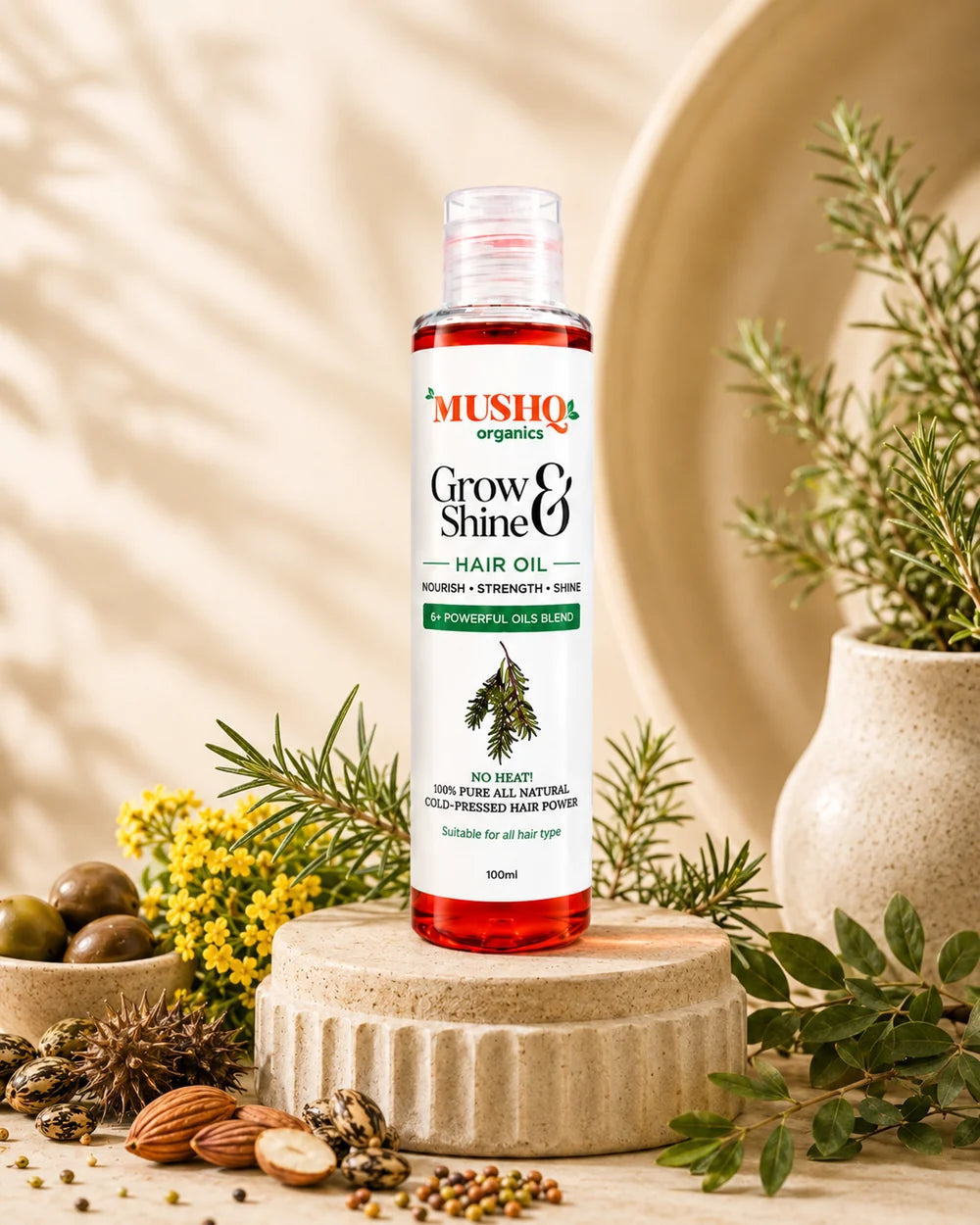 Pure Nourishment for Healthier Hair