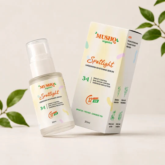 MUSHQ Organics Spotlight Serum – Sweat, Odour & Darkness Control