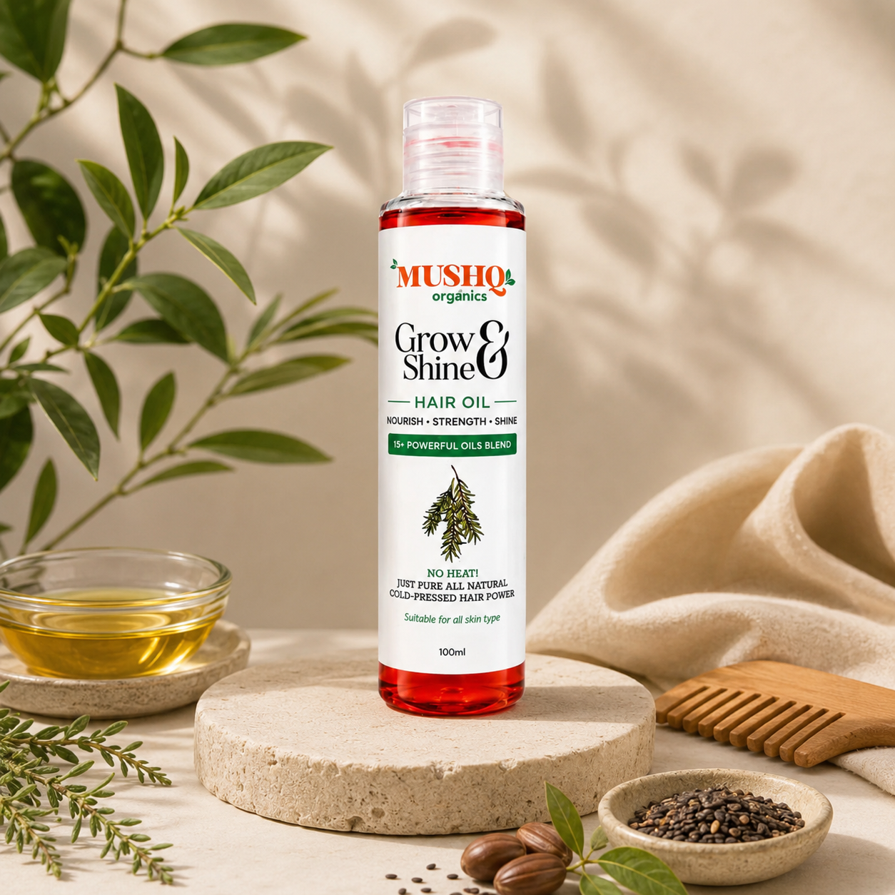 Grow & Shine Hair Oil
