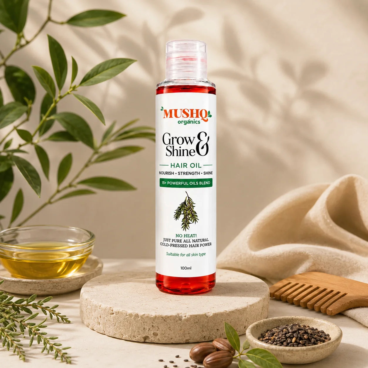 Grow & Shine Hair Oil